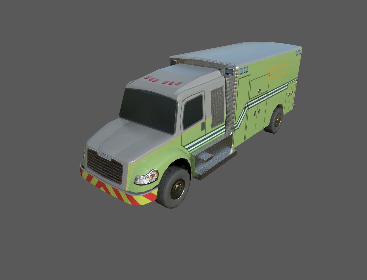 Ambulance Render 1