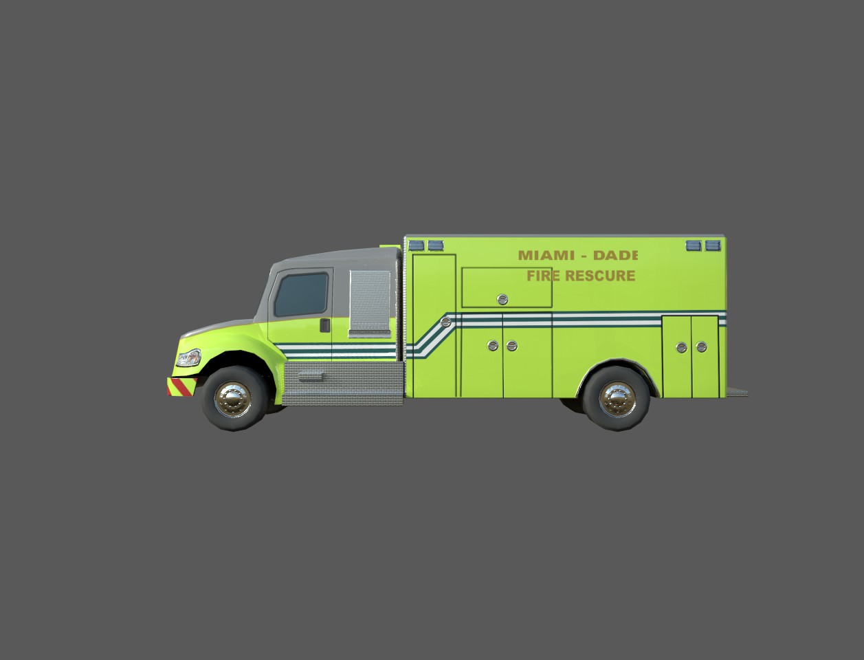 Ambulance Render 3