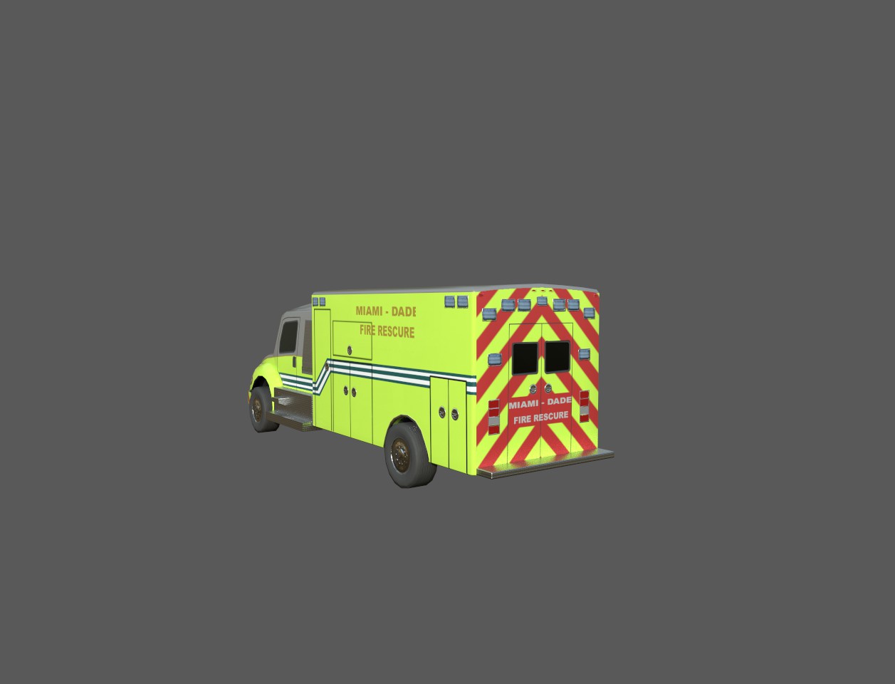 Ambulance Render 4