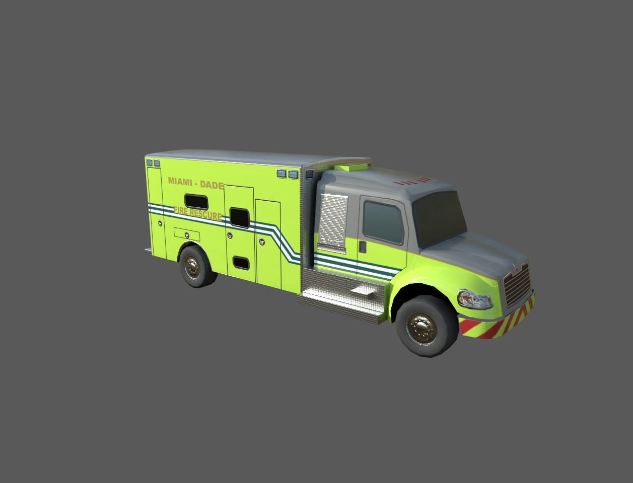 Ambulance Render 5